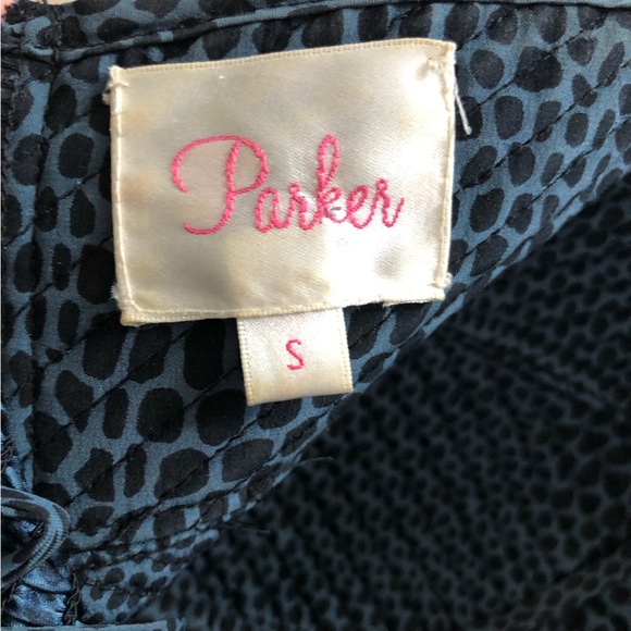 Parker Sweetheart Neckline Silk Fit & Flare Dress Size S - Picture 9 of 12